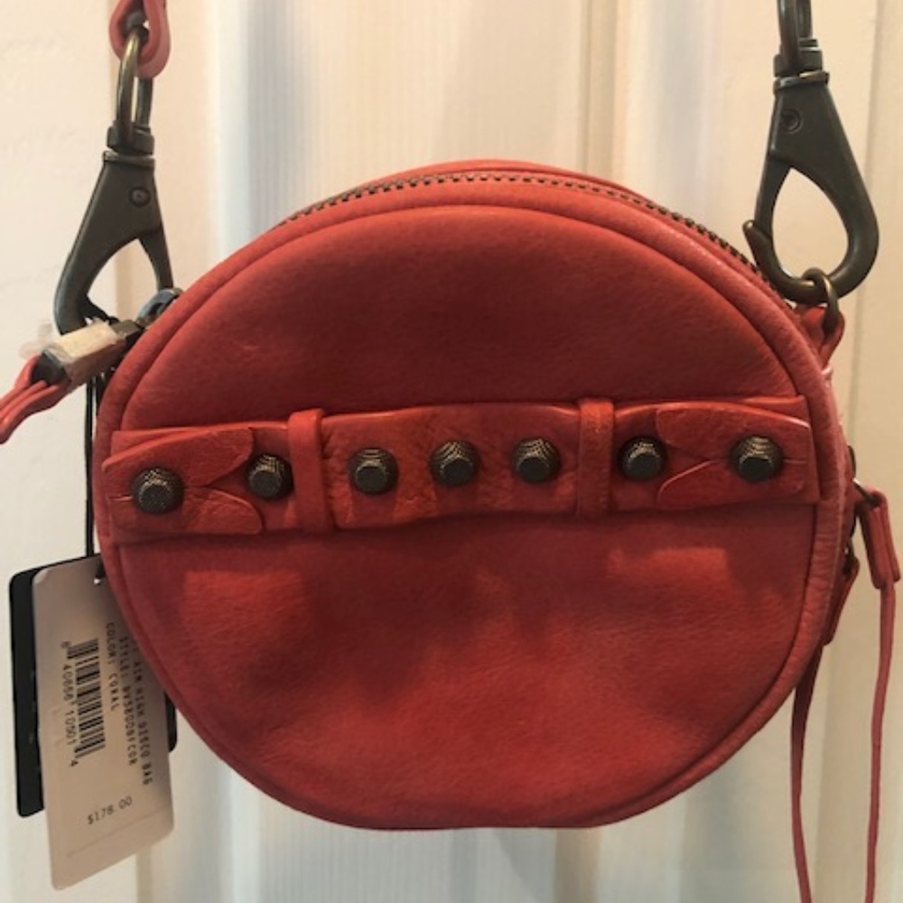 NEW with Tags SHE+LO Coral Disco Bag